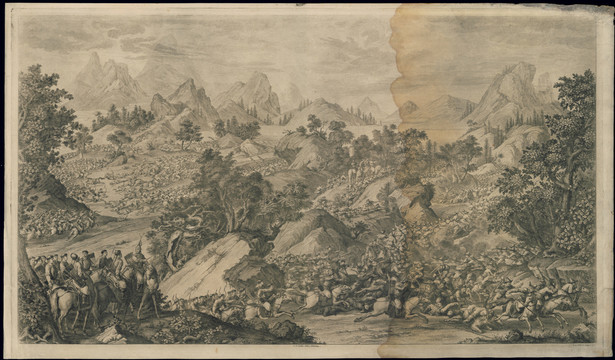郎世寧霍斯庫魯克之戰(zhàn)