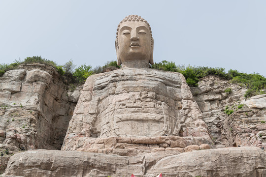 山西太原蒙山大佛