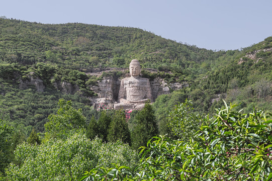 山西太原蒙山大佛