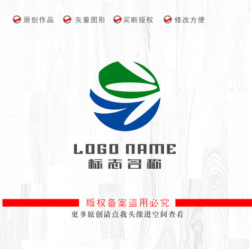 环保科技健康logo