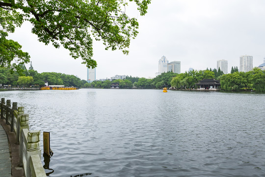 宁波月湖风光