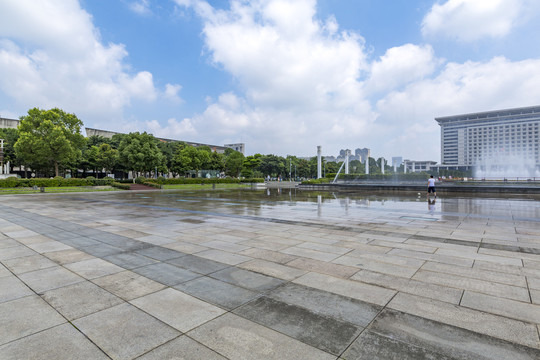 宁波鄞州区政府广场