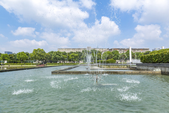 宁波鄞州区政府广场