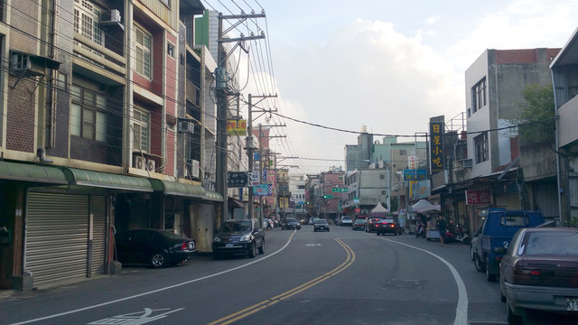 台湾桃园市新屋区街景