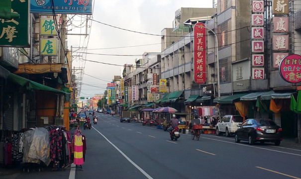 台湾桃园市新屋区街景