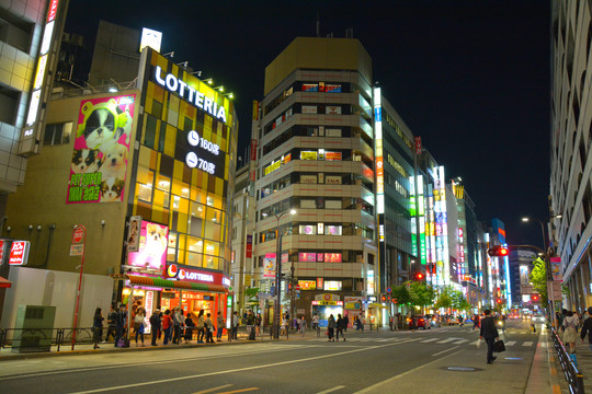 东京城市夜景