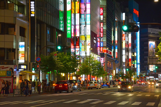 东京城市夜景