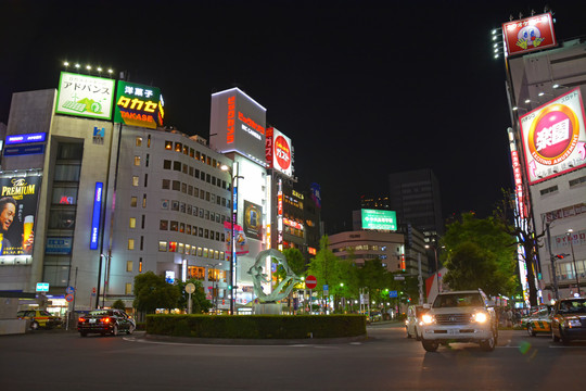 东京城市夜景