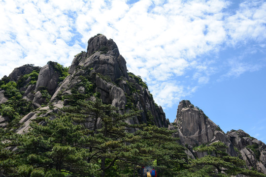 黄山莲花峰