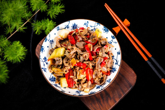 小炒雞胗