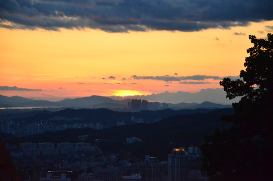 韩国首尔夜景