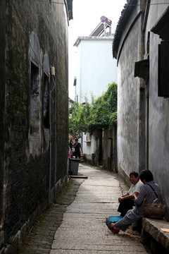 苏州明月湾古村小巷