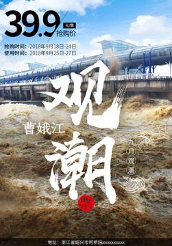 曹娥江觀潮票