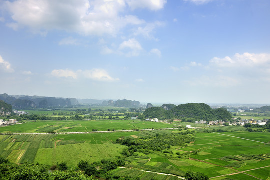 广西上林田园风光