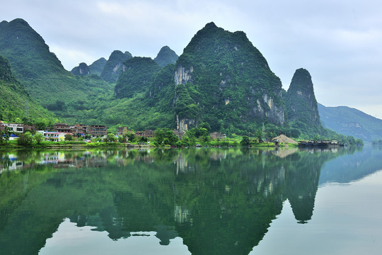 红水河乐滩风光