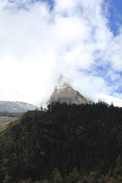 神秘雪山