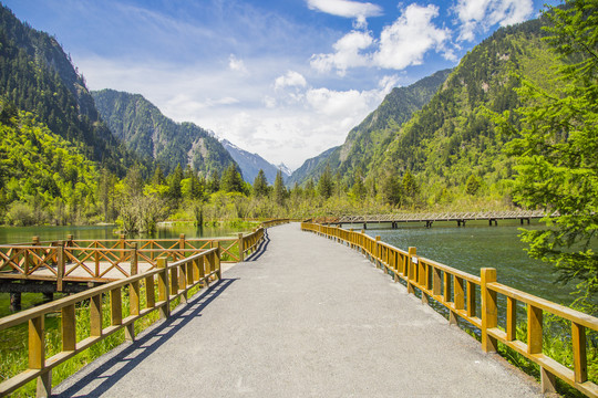 毕棚沟走道