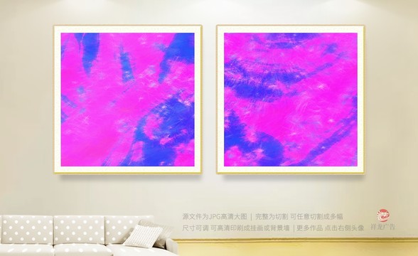 抽象油画