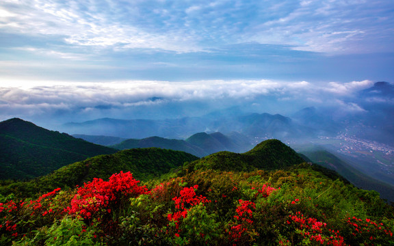 杨岐山风光