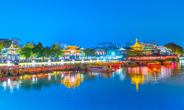 秦淮河夜景