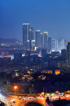 长沙天心阁夜景