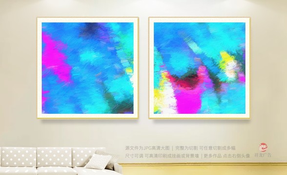客廳裝飾畫(huà)