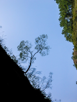 江头青嶂山