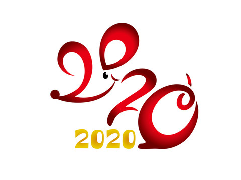 2020數(shù)字鼠年