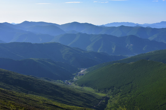 五台山的清晨