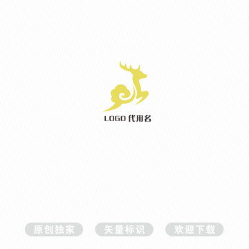 鹿LOGO