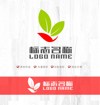 K字母飞鸟绿叶环保科技logo