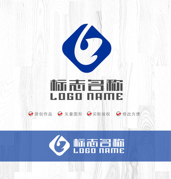 G字母B标志公司logo