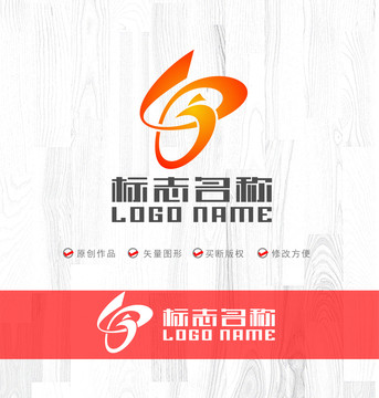 B字母标志飞鸟logo