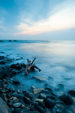 旅顺西海岸的风光