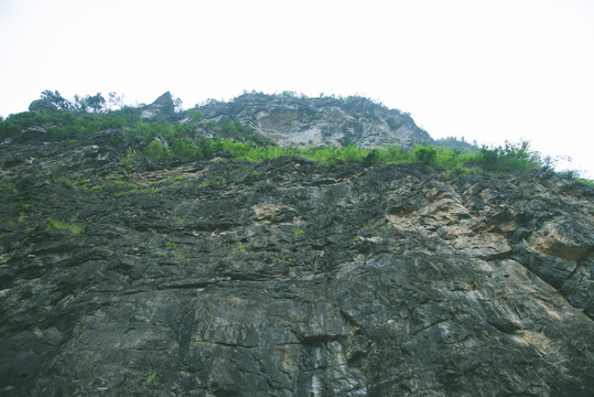 喀什特地貌石灰岩山体