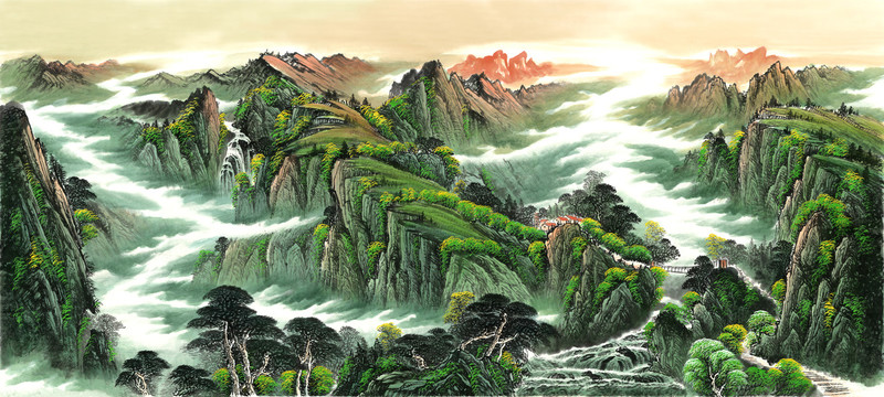青綠山水