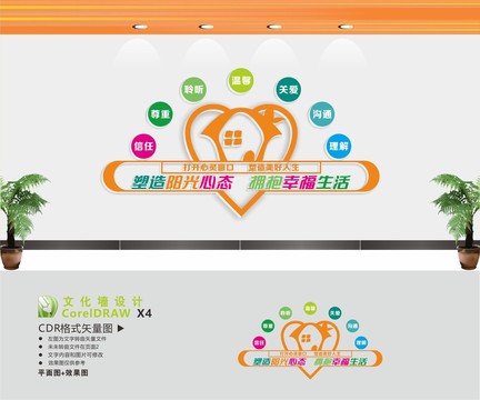 心理輔導(dǎo)文化墻