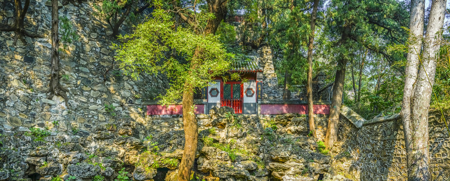 香山碧云寺全景大画幅