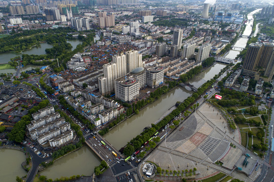 水晶天下的淮安里运河清江浦景区