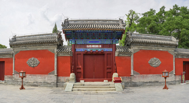 北京孔庙全景大画幅