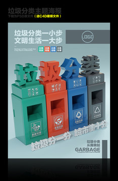 垃圾分類海報