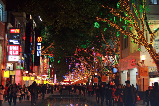 北京路夜景