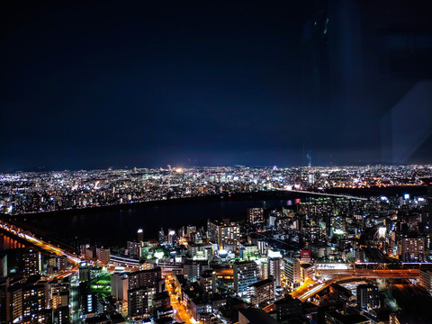 日本大阪夜景