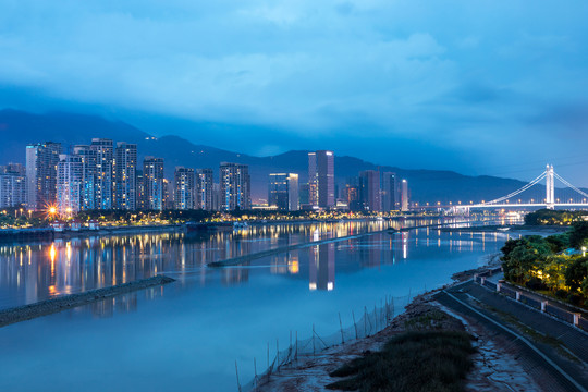 福州江滨夜景