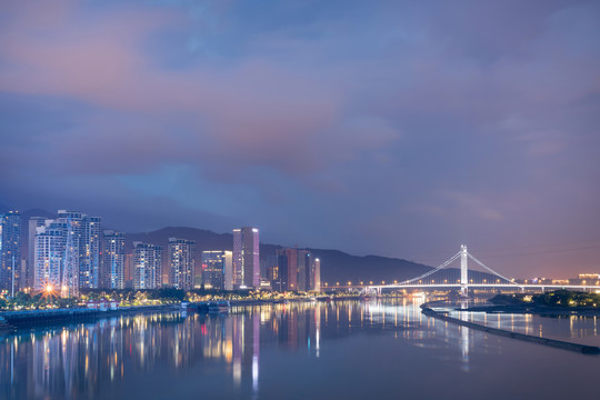 福州江滨夜景