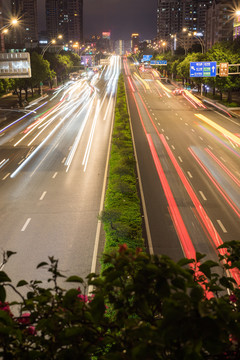 福州市连江中路夜景