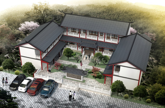 四合院鳥瞰