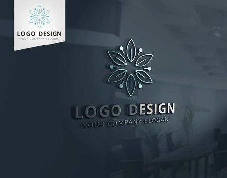 綠葉植物精華logo