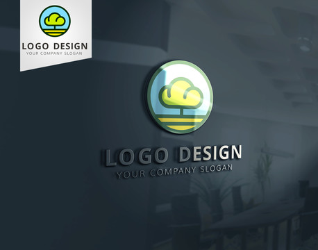 農(nóng)場種植現(xiàn)代logo