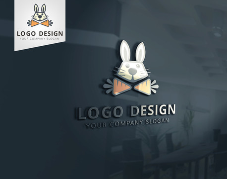 兔子吃胡蘿卜logo